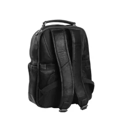 Leather Bags - leather backpack black austin 4