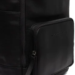 Leather Bags - leather backpack black belford 2
