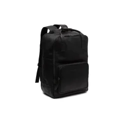 Leather Bags - leather backpack black belford
