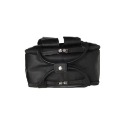 Leather Bags - leather backpack black belford 4