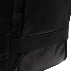 Leather Bags - leather backpack black rich 2
