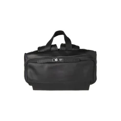 Leather Bags - leather backpack black rich 4