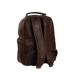 Leather Bags - leather backpack brown austin4