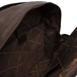 Leather Bags - leather backpack brown newcastle 1