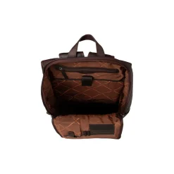 Leather Bags - leather backpack brown rich 2