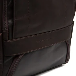 Leather Bags - leather backpack brown rich 4