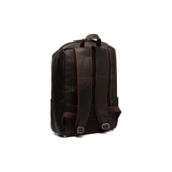 Leather Bags - leather backpack brown rich 5