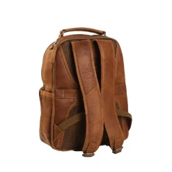 Leather Bags - leather backpack cognac austin 5