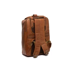 Leather Bags - leather backpack cognac belford 3