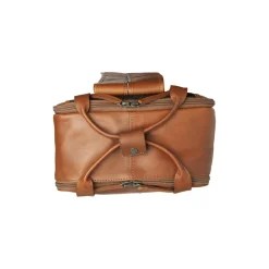 Leather Bags - leather backpack cognac belford 4