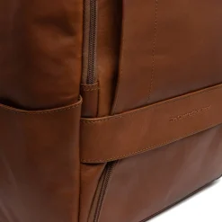 Leather Bags - leather backpack cognac rich 2