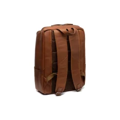 Leather Bags - leather backpack cognac rich 4