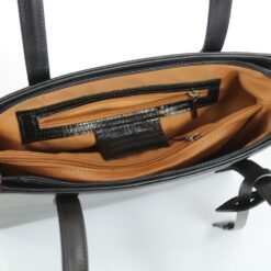 Leather Bags - τσαπρουνη μικρη μαυρη 4