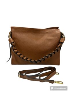 Leather Bags - κοτσιδα καφς 1